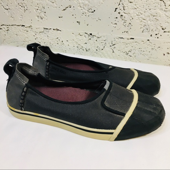Sorel Shoes - Sorel Suede & Coated Canvas Navy Waterproof Shoes
